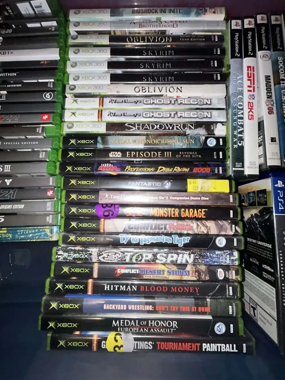 24 Microsoft Xbox & Xbox 360 Video Games Lot (Multiple Titles)